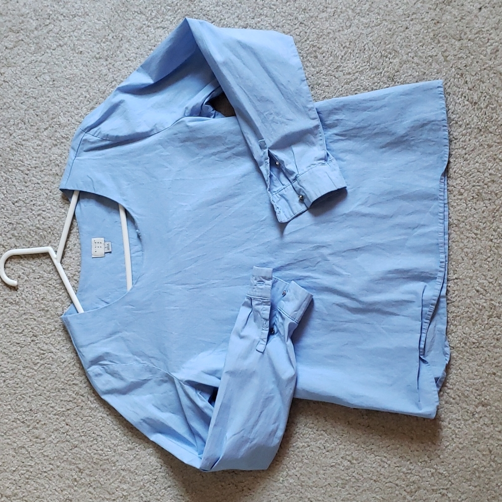 Sky blue A New Day long sleeve top size L